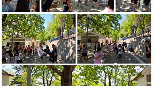 MMA Demonstration at the Klimentio Children’s Camp in Corinthia, Greece