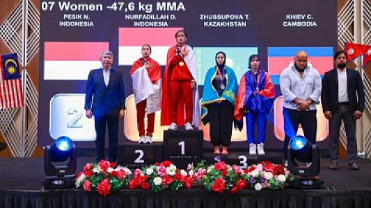 Indonesia Finishes Fourth with 15 Medals at GAMMA Asian Championships 2026