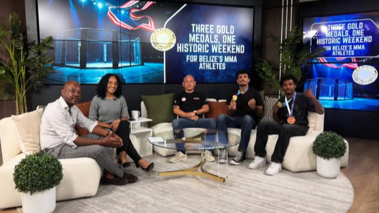 Three GAMMA Pan American Gold Medals, Belizean Athletes Make History